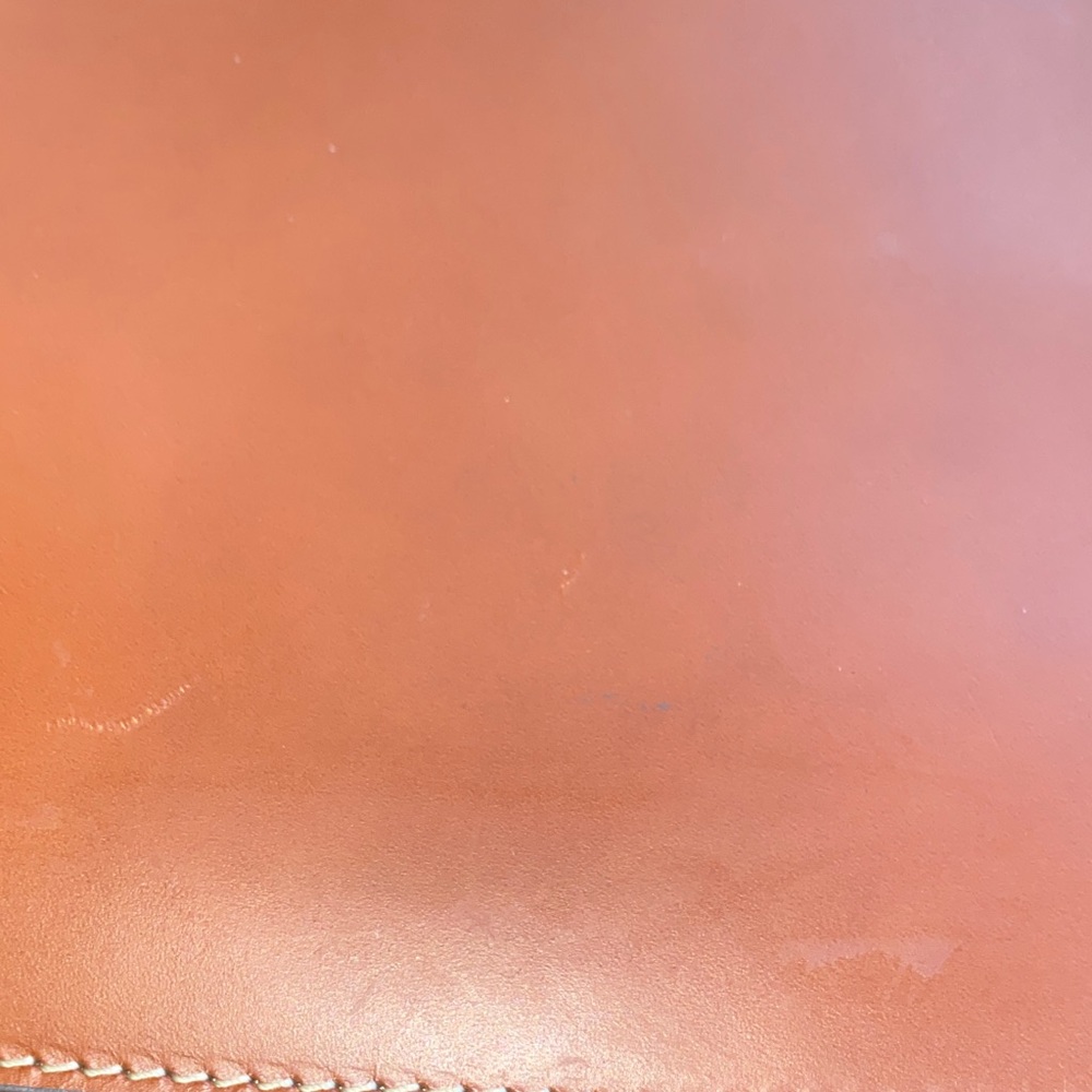 Dooney & Bourke Tan Leather Satchel with Gold Accents - Picture 4 of 9